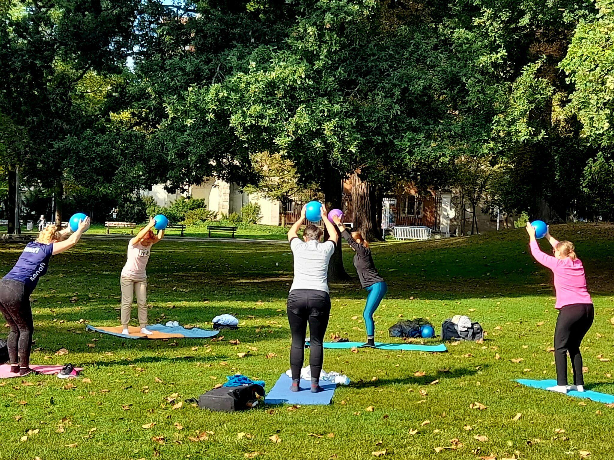 Pilates im Park Offenbach 