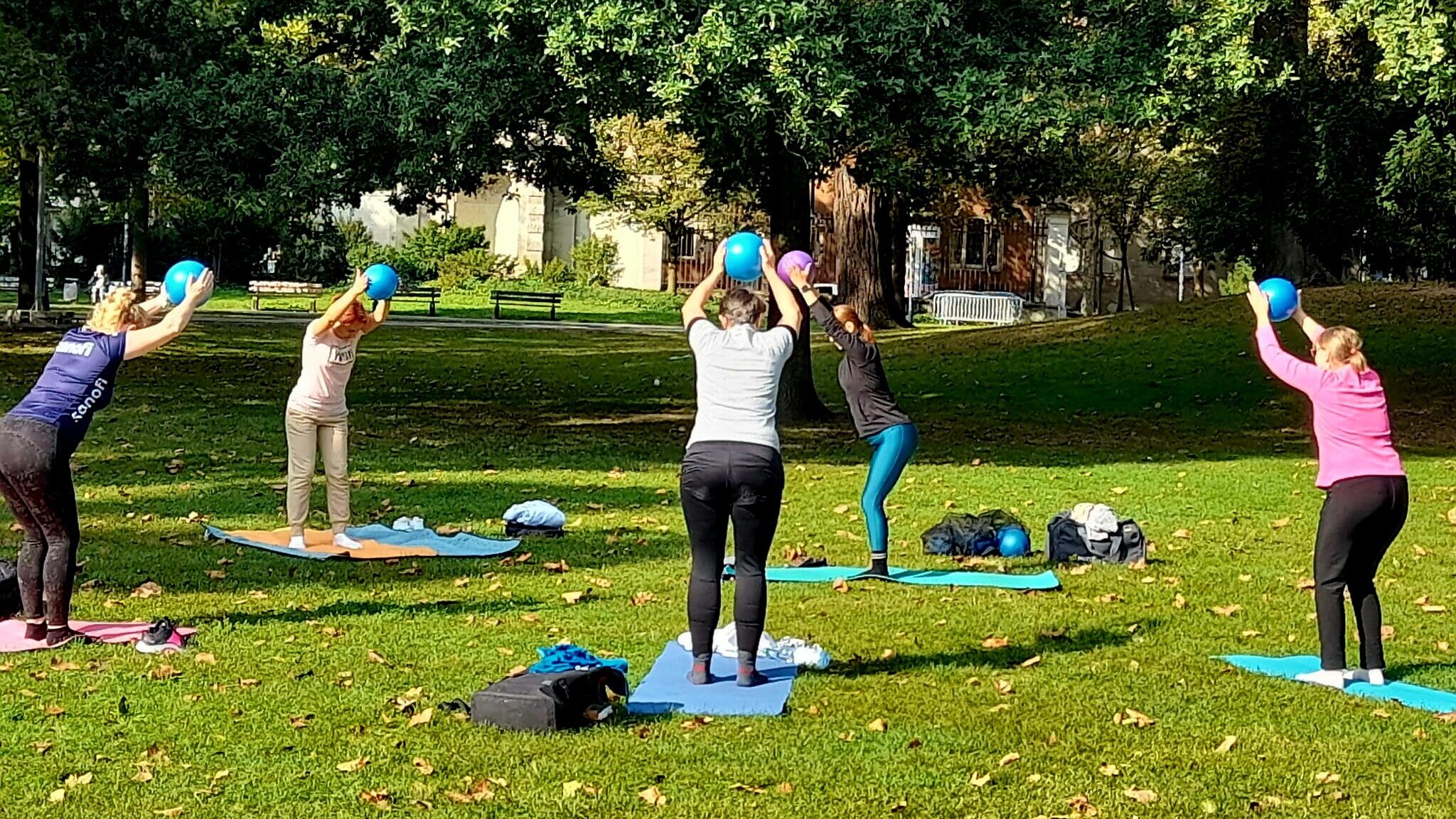 Pilates im Park Offenbach